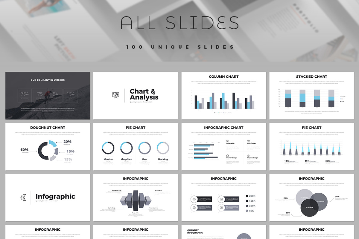 Quantify Powerpoint Presentation, a Presentation Template by ThemeDevisers