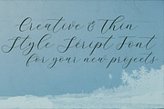 Emeline Script Font, a Script Font by Deeezy (Thumbnail 2 of 7)