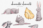 Easter Characters | Sweet Spring, a Seasonal Illustration by Wooly Pronto (Thumbnail 3 of 6)