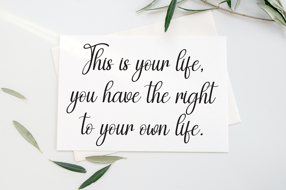 Saturday Safety | Script Font, a Handwritten Font by Scratchones (Photo 4 of 9)