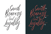 Rimeland - Modern Calligraphy, a Font by Letterhend Studio (Thumbnail 8 of 9)
