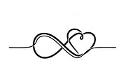 50 Infinity Heart Symbol Vector Bund, an Illustration by abu67222 (Thumbnail 19 of 55)