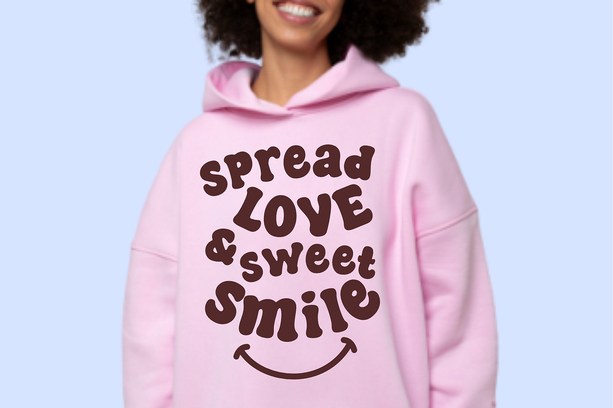 Smile Sunday - Cute Groovy Font, a Handwritten Font by Keithzo (Photo 4 of 7)