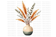 Minimalist Flower Vase - Terracotta, a Decorative Illustration by Bloom Craft Creations (Thumbnail 6 of 10)