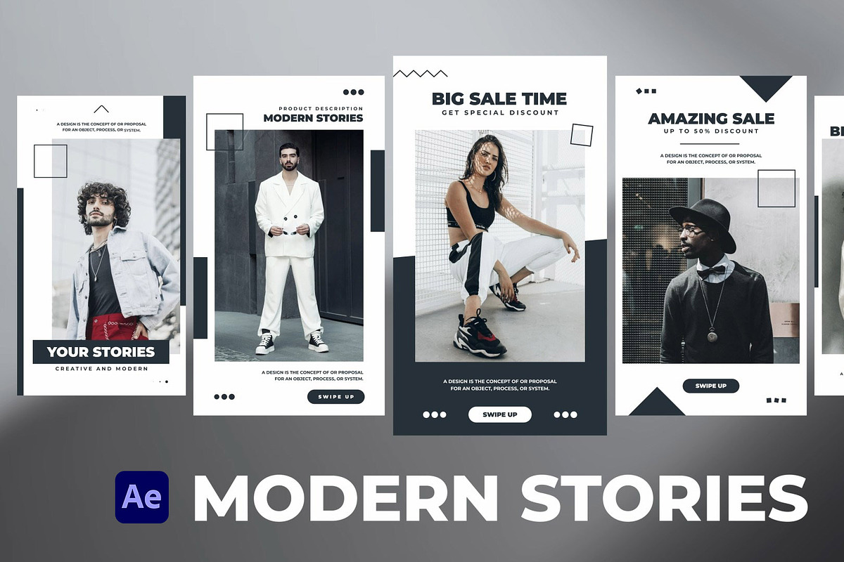 Modern Stories for After Effects, a Templates & Theme by iamkoltunov (Photo 2 of 2)