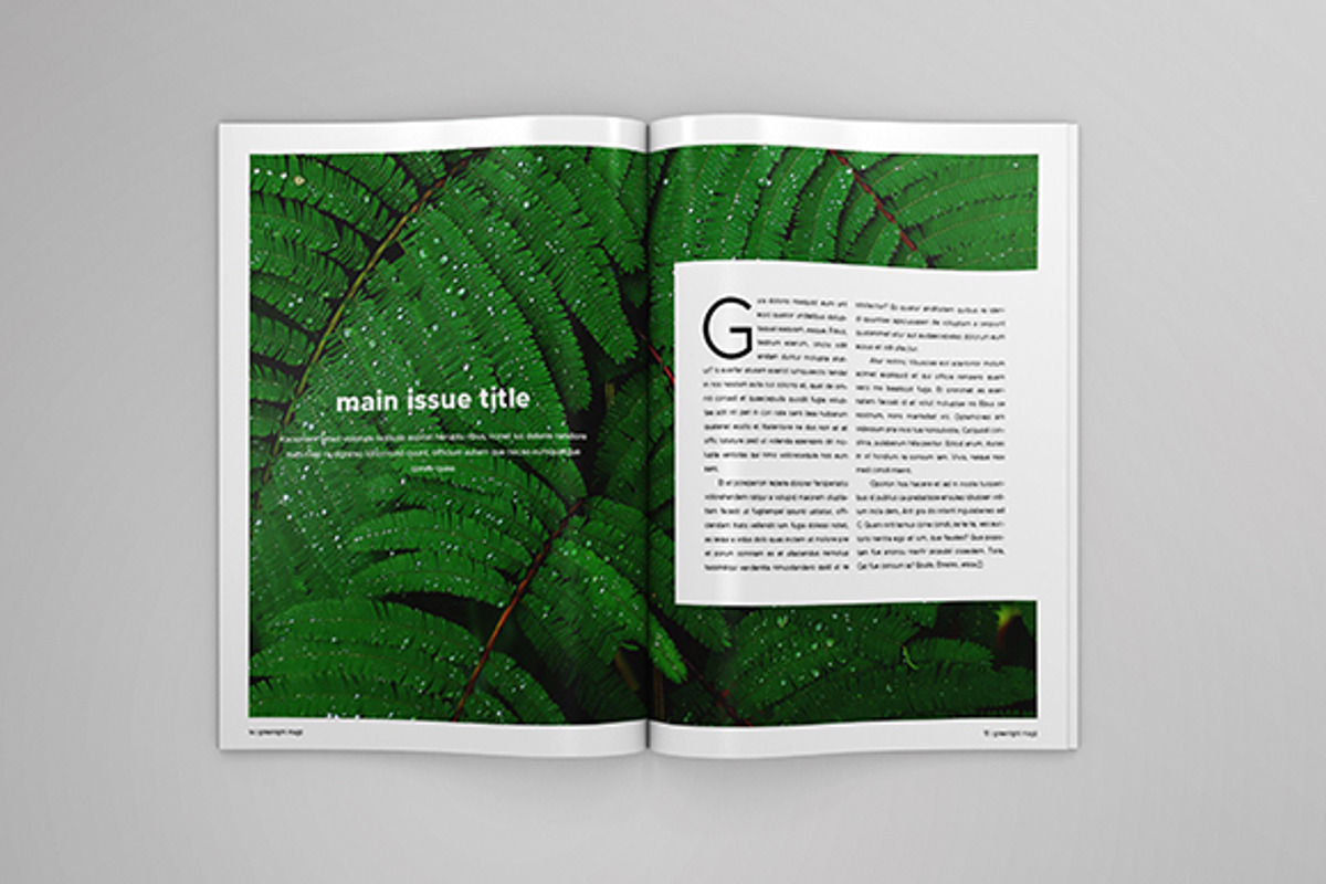 Greenlight Magazine, a Magazine Template by Bookrak Graphic Design (Photo 5 of 8)