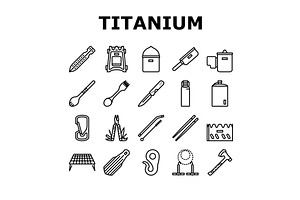 titanium lightweight accessories, an Object Illustration by pikepicture
