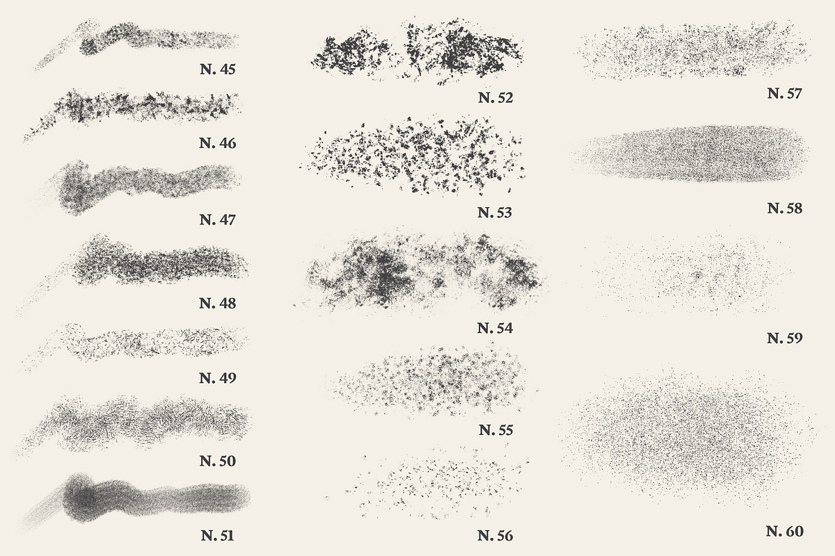 Gritcore Brushes for Procreate, a Brush Add-On by Guerillacraft (Photo 8 of 9)