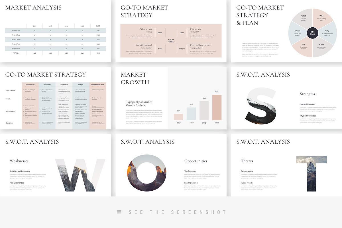 Business Plan Minimal Keynote, a Presentation Template by TemplatesForest (Photo 5 of 10)