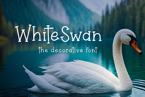 White Swan - Thin Font