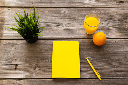 Оrange juice openwork freelance, a School & Education Photo by areporter