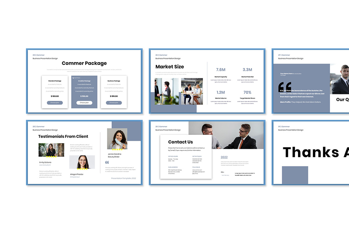 Commer Business Presentation, a Presentation Template by Analogous Temp (Photo 5 of 5)
