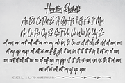 Houston Rockets - 79 Ligatures, a Handwritten Font by NJ Studio (Thumbnail 7 of 8)