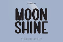 Moon Shine | Script Font