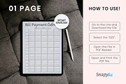 Bill Payment Calendar, a Print Template by Snapybiz (Thumbnail 4 of 10)