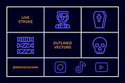 Halloween Line Icons, an Outline Icon by Abstracto-Create (Thumbnail 7 of 7)