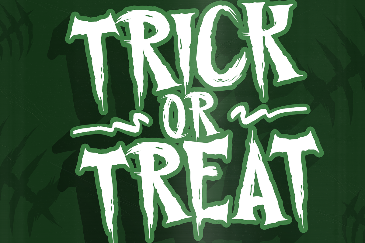 Thiorn - Halloween Font Horror, a Handwritten Font by MaikoHatta (Photo 6 of 7)