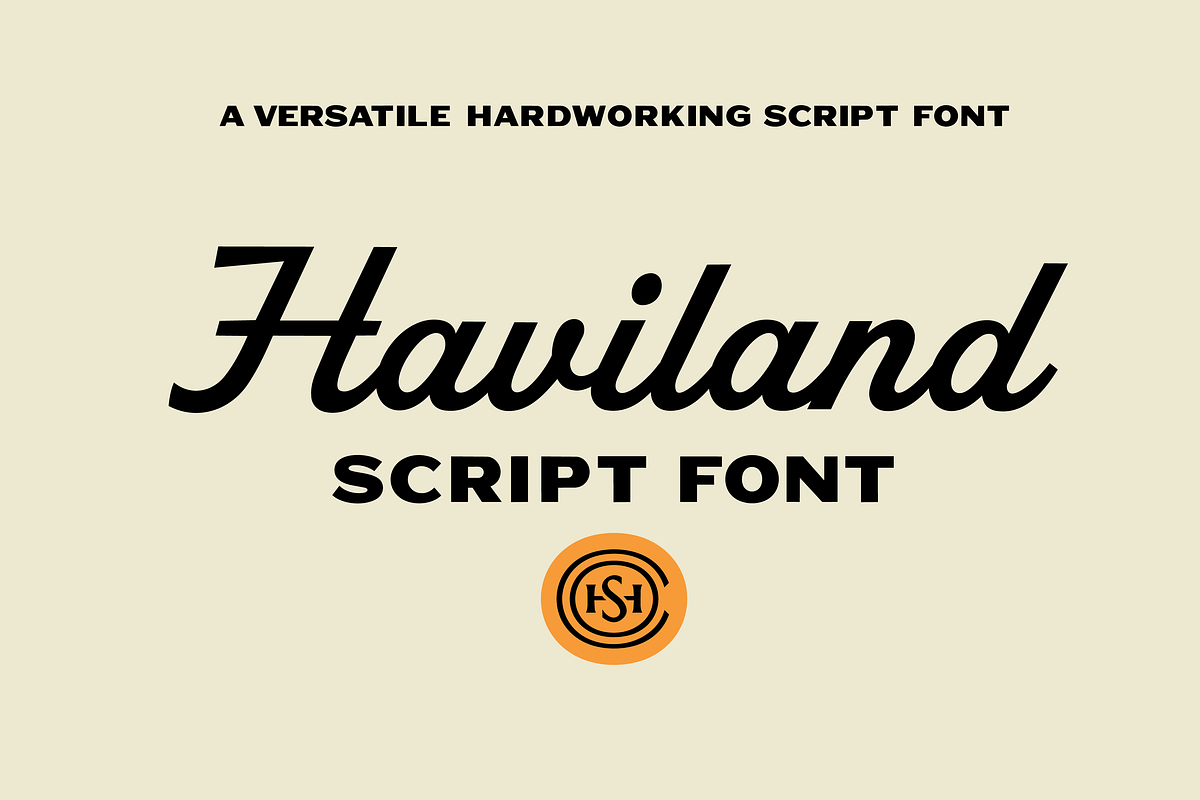 Haviland Script, a Script Font by Hustle Supply Co. (Photo 3 of 10)