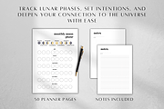 Digital Moon Magic Planner, a Stationery Template by BRANDcontent (Thumbnail 3 of 6)