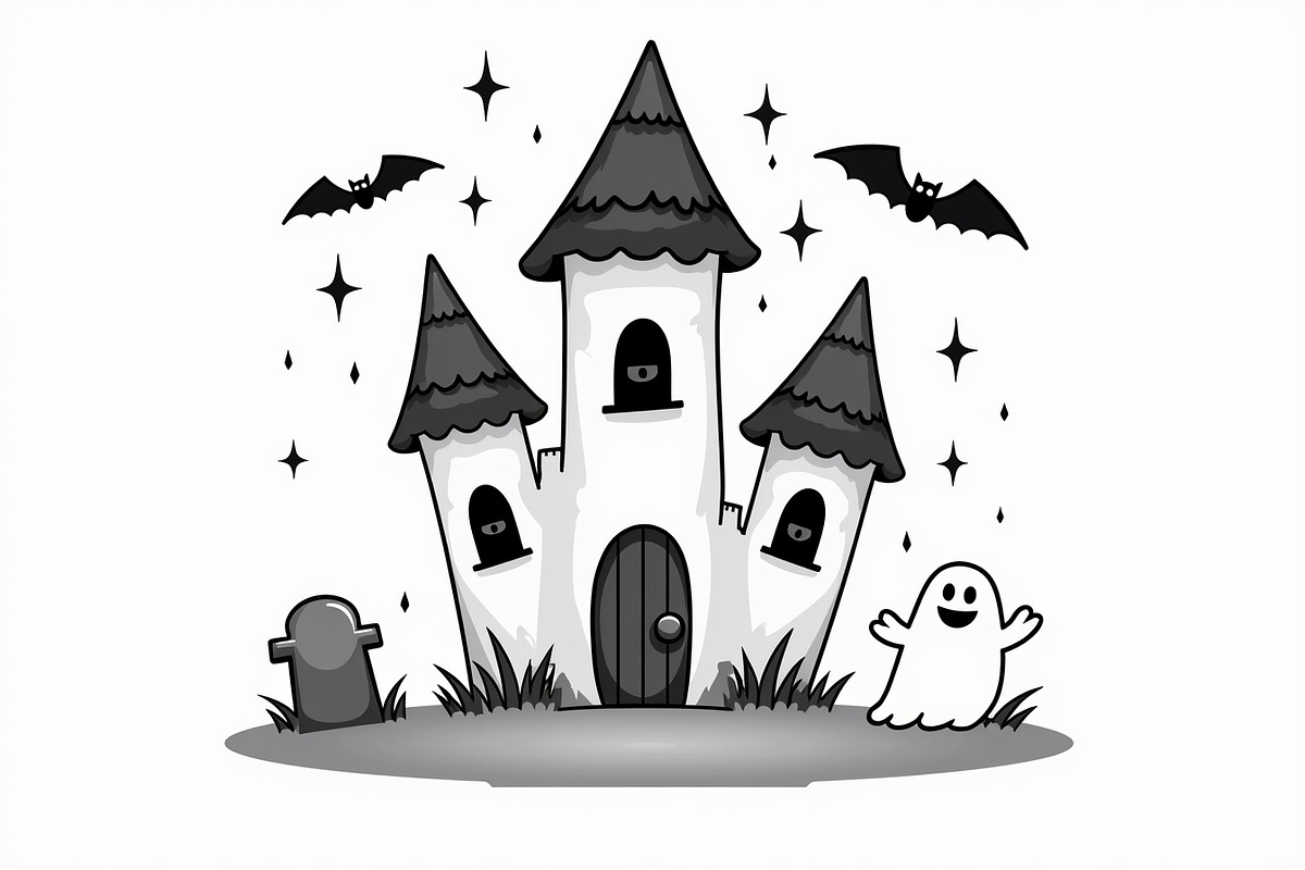 Spooky Halloween Clipart Set, an Illustration by BIPLOB EXPERT (Photo 17 of 26)