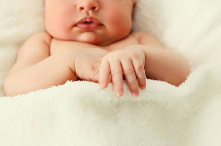 Close up portrait of infant sleeping, a Person Photo by Rohappy