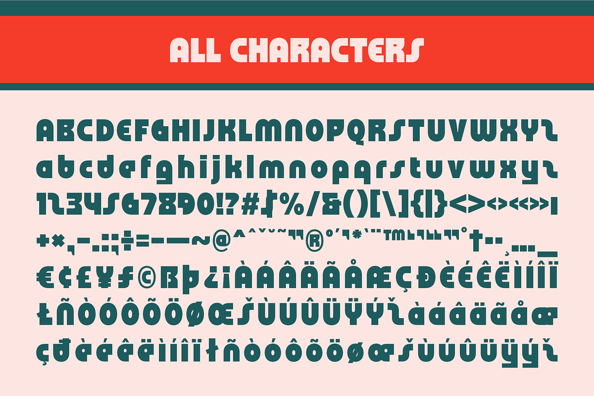 CS Beast – Bold Font, a Sans Serif Font by Craft Supply Co. (Photo 8 of 8)