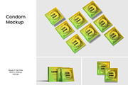 Condom Mockup, a Packaging Mockup by Graphicbars (Thumbnail 1 of 6)