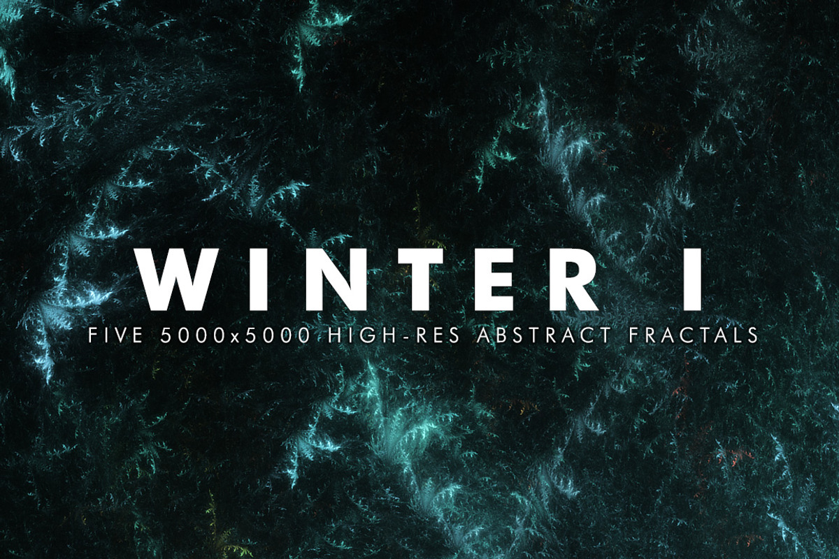 Winter I - Fractal Background Art, a Texture Graphic by fractaleyes (Photo 1 of 6)