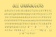 CS Delaney Halfpixel, a Sans Serif Font by Craft Supply Co. (Thumbnail 8 of 8)