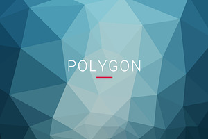 40 Polygon Backgrounds + 2 Free