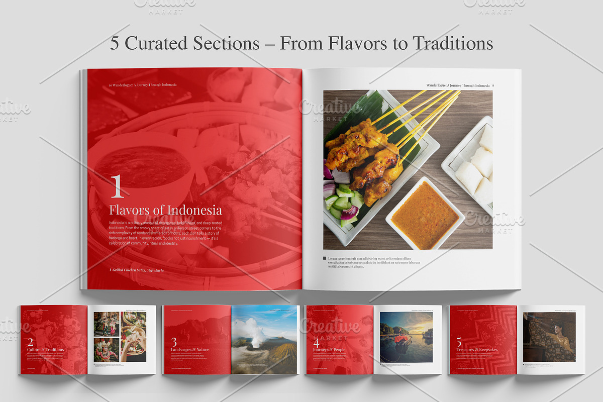 Coffee Table Book Template in Canva preview 3