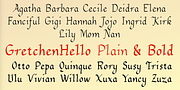 GretchenHello, a Handwritten Font by Ingrimayne Type (Thumbnail 9 of 10)