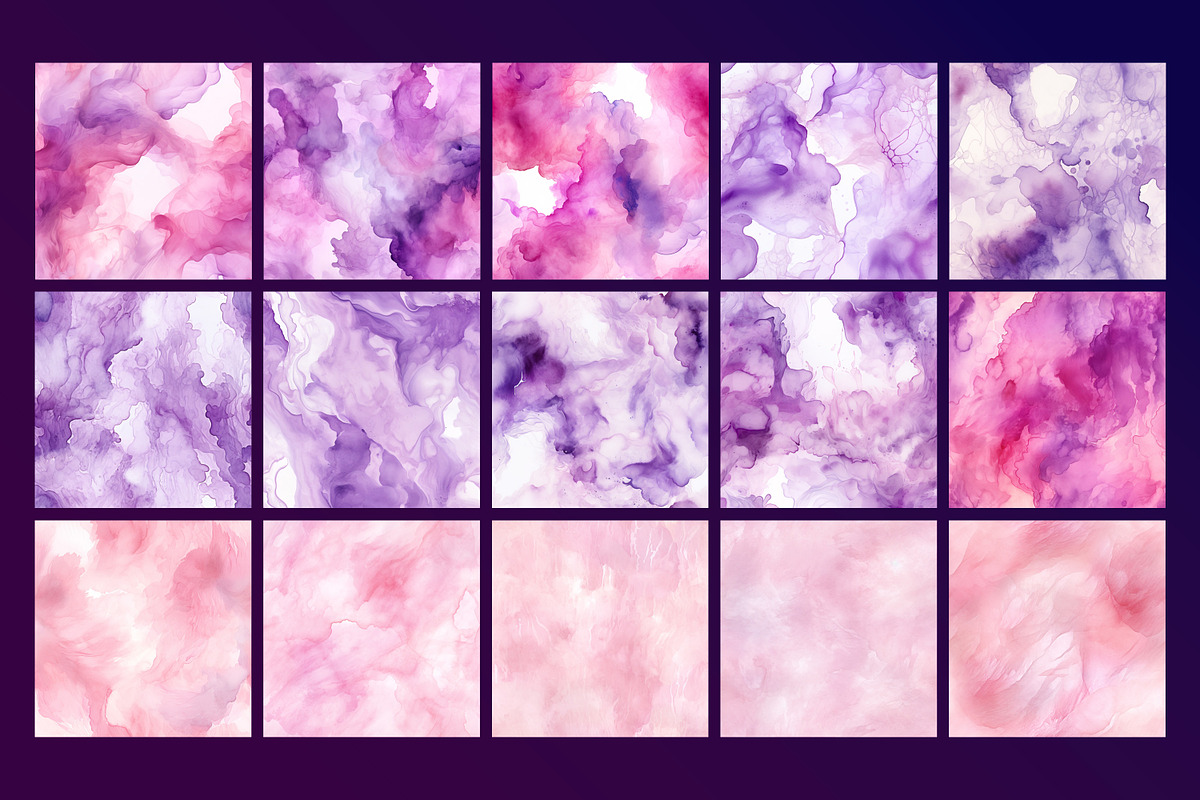 Pink Watercolor Seamless Pattern, a Pattern Graphic by Forhadx5 (Photo 5 of 5)