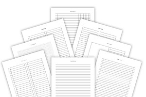 Notes Template Canva