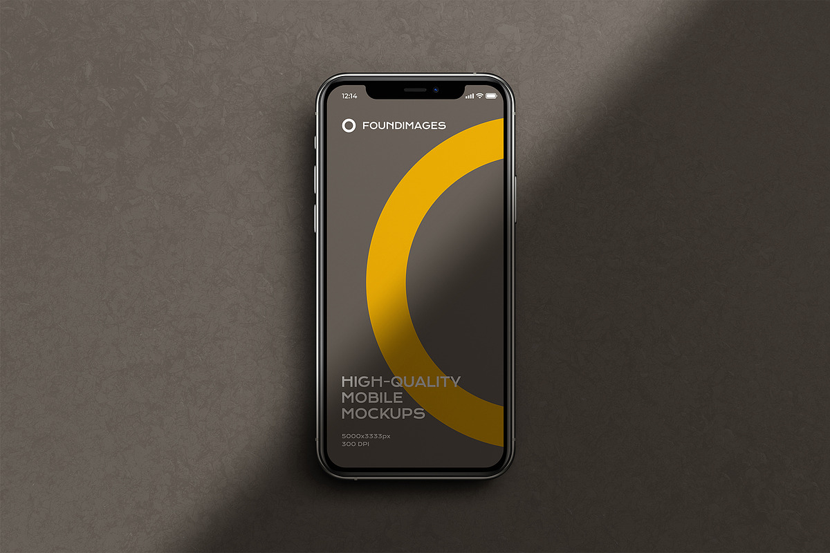 72 iphone device mockup bundle, an iPhone Mockup by FoundImages (Photo 56 of 84)
