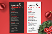Christmas Dinner Restaurant Menu, a Brochure Template by BarcelonaShop (Thumbnail 2 of 5)