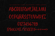 Unless - Terror Brush Font, a Font by Gassstype (Thumbnail 7 of 8)