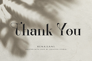 Renaisans Sans Modern Serif, a Serif Font by Creatype Studio (Thumbnail 10 of 10)