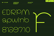 c-flow display typeface, a Sans Serif Font by Colosse Foundry (Thumbnail 2 of 6)
