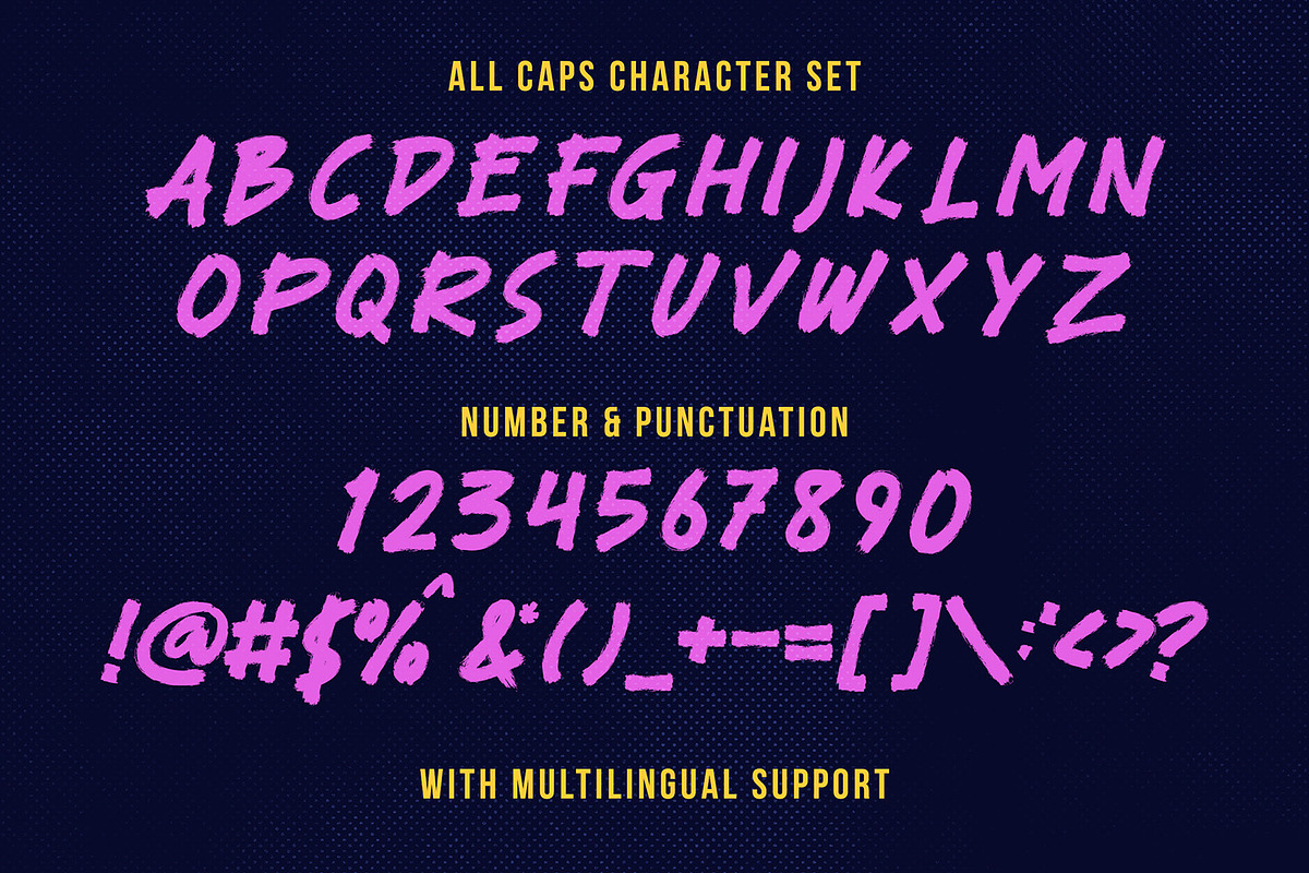 Maverik - Dry Brush Font, a Handwritten Font by StringLabs (Photo 7 of 8)
