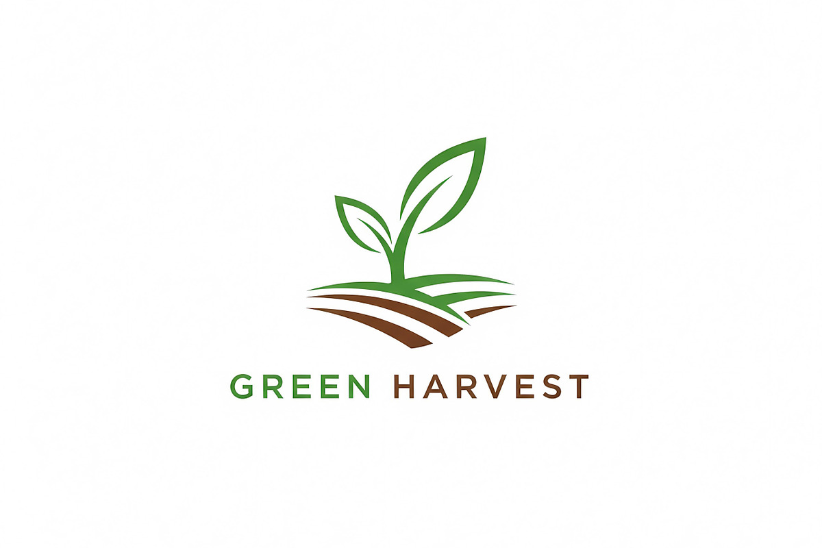 Green Harvest Logo, a Branding & Logo Template by Logocreative (Photo 1 of 2)