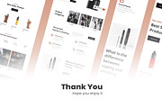 Vape Store Web Design, a Wireframe Template by INSPR STD (Thumbnail 3 of 6)