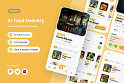 DuaPiring AI Food Delivery Mobile Ap, an App Template by productype1 (Thumbnail 1 of 5)
