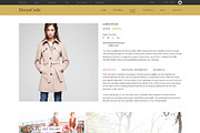 DressCode Bootstrap Site Themes, a Bootstrap Template by IceTemplates (Thumbnail 3 of 3)