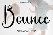 Bounce, a Handwritten Font by FreshTypeINK (Thumbnail 1 of 8)