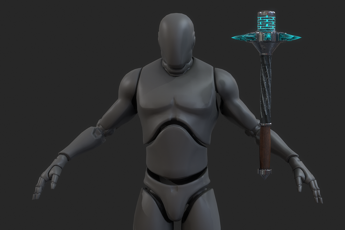 5 Fantasy Stylish Mace -PBR-, an Object 3D Model by TFE Game Art (Photo 15 of 15)