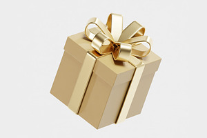 Gift box 3d model, an Object 3D Model by fahad121