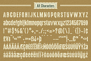 Godger Vintage, a Sans Serif Font by Craft Supply Co. (Thumbnail 7 of 8)