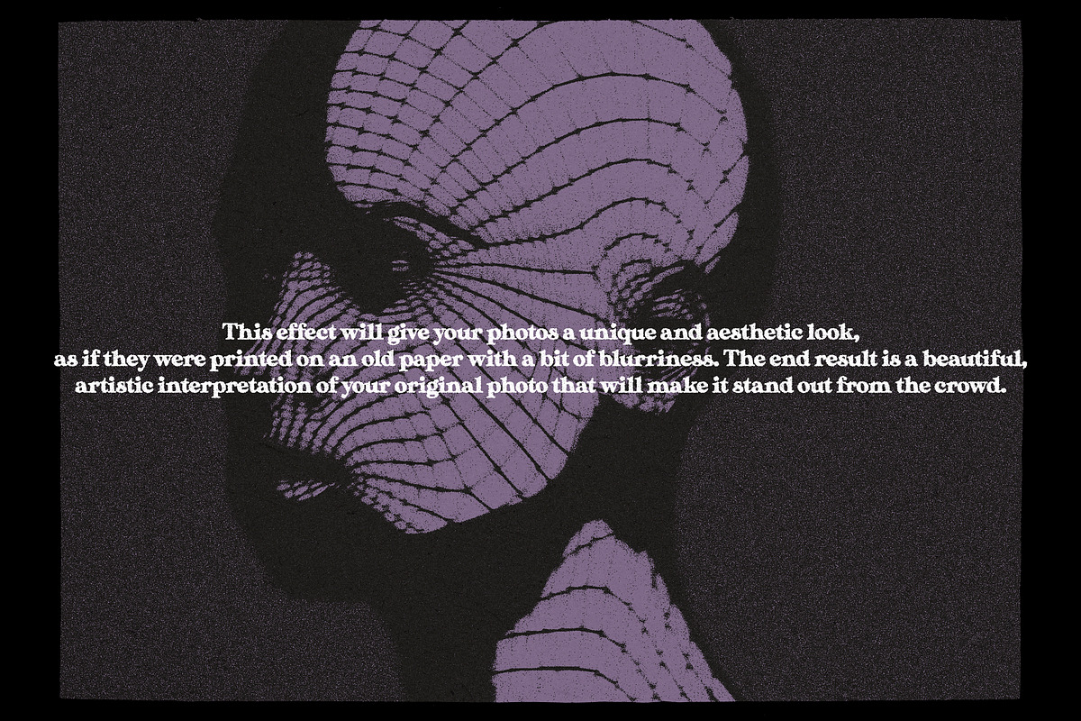 Blurred Photocopier Print Effect, a Texture Graphic by B/B STUDIO (Photo 3 of 9)