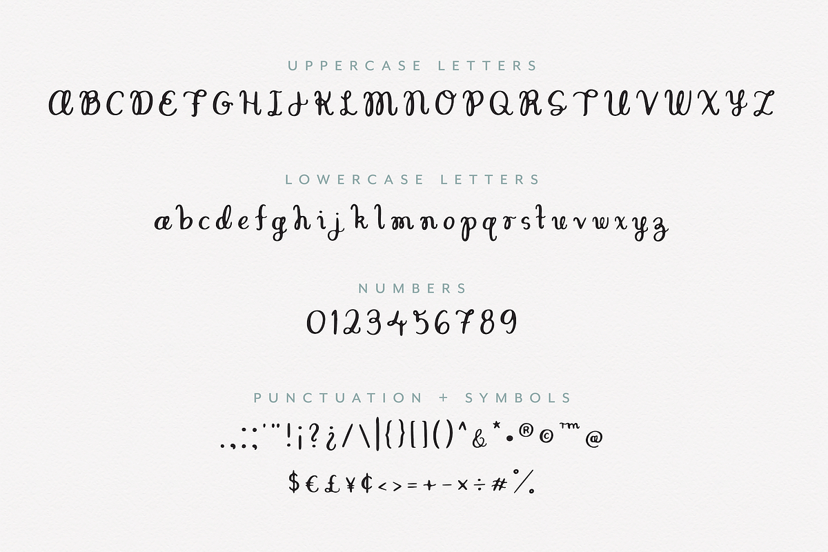 Good News Hand Lettered Display preview 3
